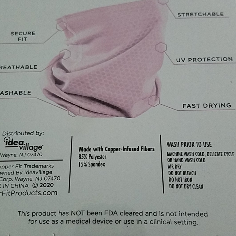 Copper fit face protector - Picture 5 of 6